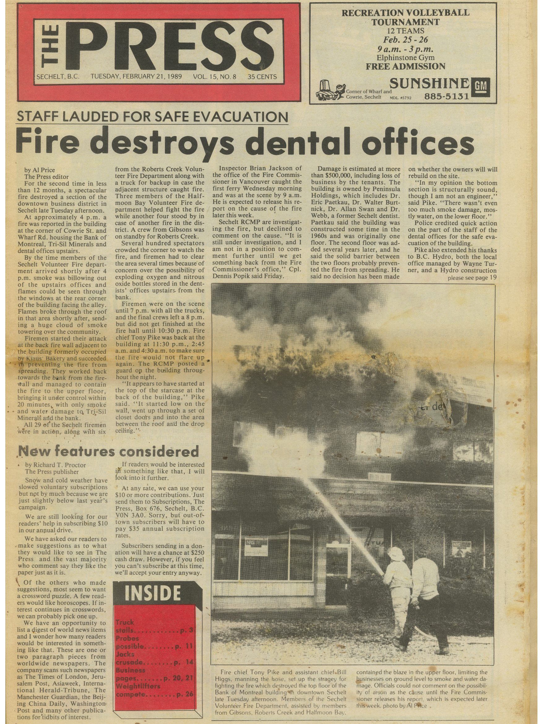 History Picture #4 Newspaper Article Front Page History Picture #4 Newspaper Article Front Page